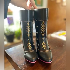 Toddler Frozen Anna boots